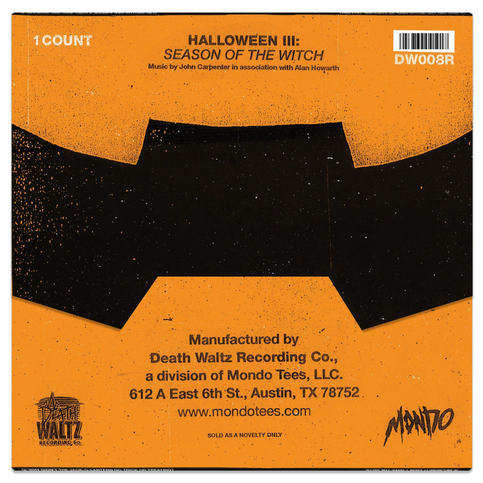MONDO Halloween III: Season of the Witch Original Soundtrack Vinyl LP MONDO Halloween III: Season of the Witch Original Soundtrack Vinyl LP