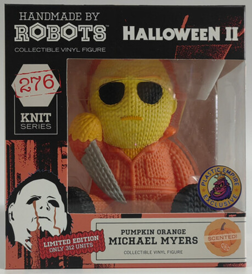 Halloween II - Michael Myers #276 (Limited Edition Pumpkin Orange Scented) Handmade By Robots Vinyl Figure Halloween II - Michael Myers #276 (Limited Edition Pumpkin Orange Scented) Handmade By Robots Vinyl Figure