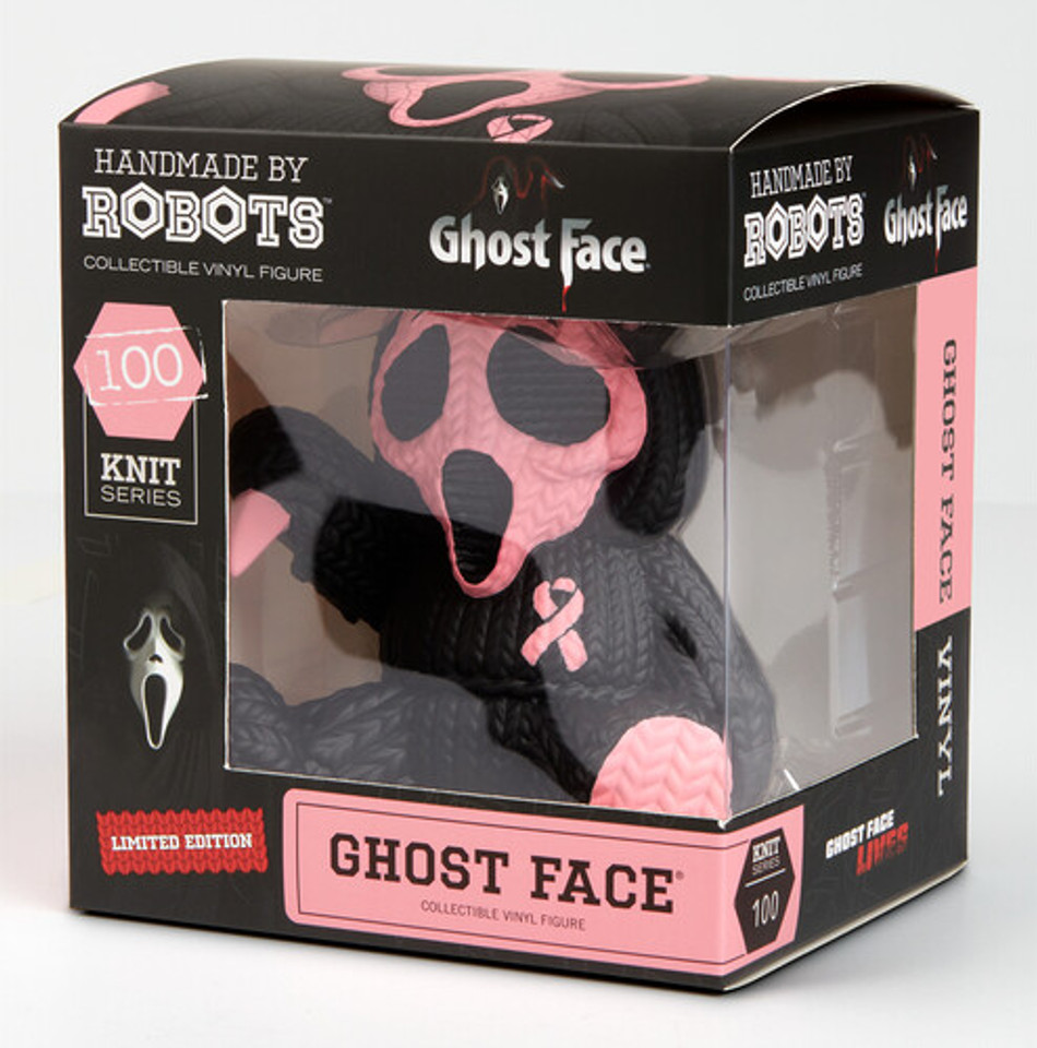 Ghost Face #100 (Limited Edition Pink) Handmade By Robots Vinyl Figure