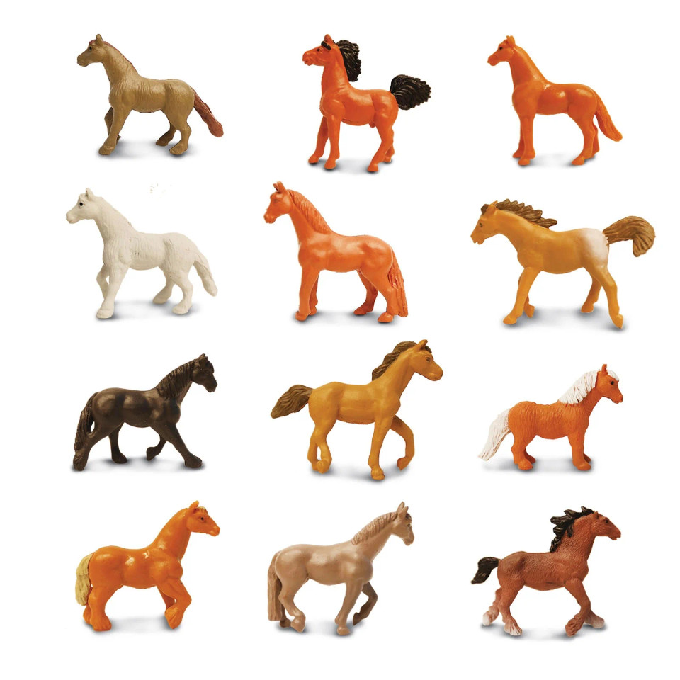 Horses TOOB® – Mini Horse Figure Set