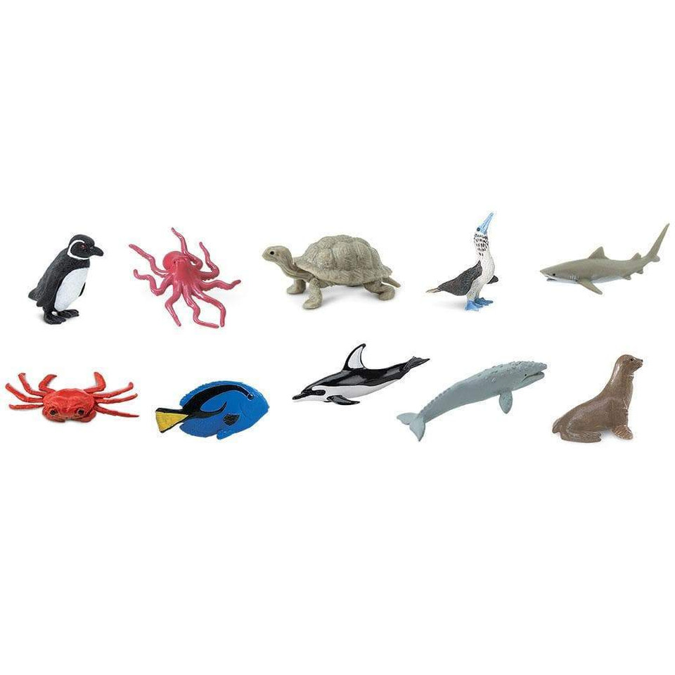 Pacific TOOB® – Mini Ocean Animal Figure Set
