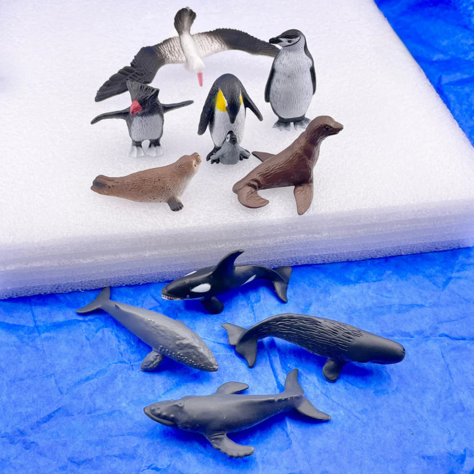 Antarctica TOOB® – Mini Polar Animal Figure Set Antarctica TOOB® – Mini Polar Animal Figure Set