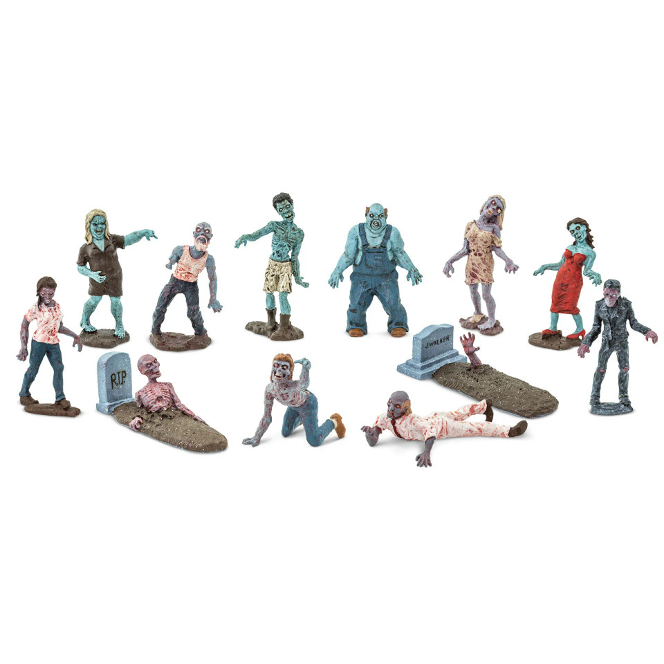Zombies Super TOOBÂ® â€“ Miniature Zombie Figure Set
