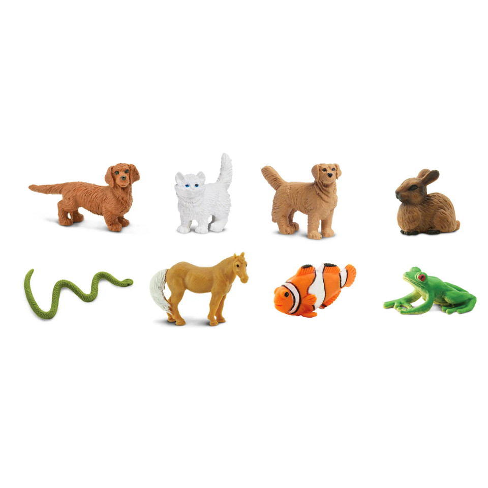 Pets Fun Pack – Mini Pet Animal Figure Set