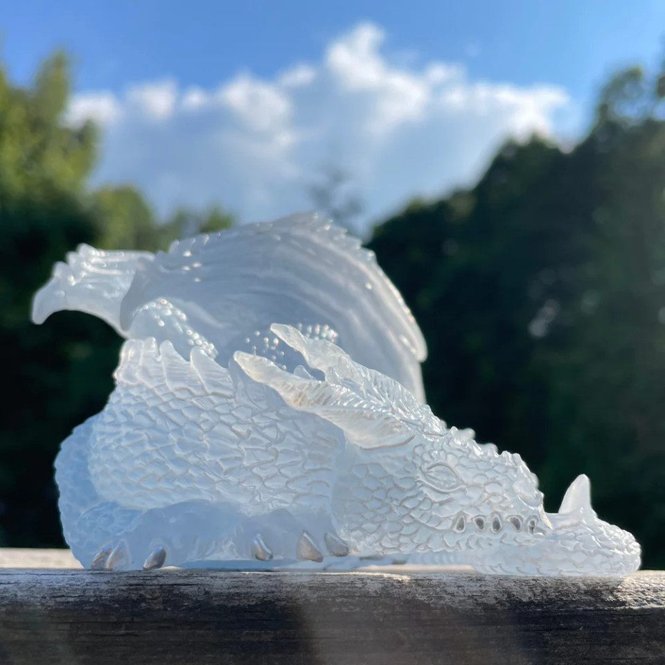 Glow-in-the-Dark Sleepy Dragon Figure