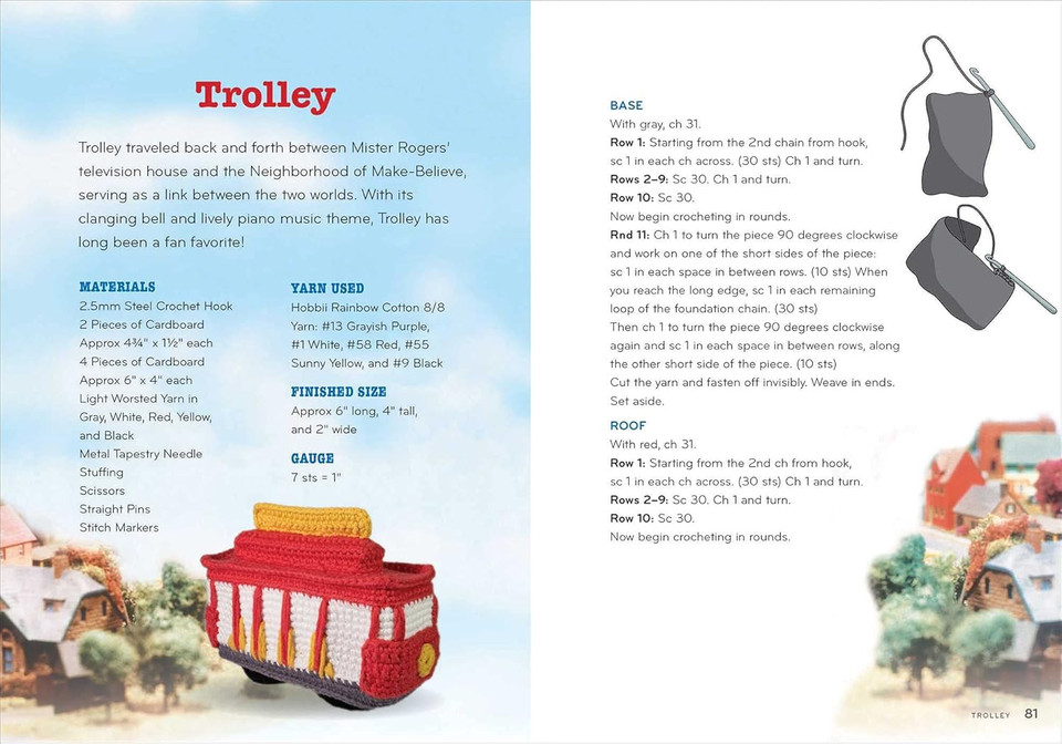 Mister Rogers' Neighborhood Crochet Kit