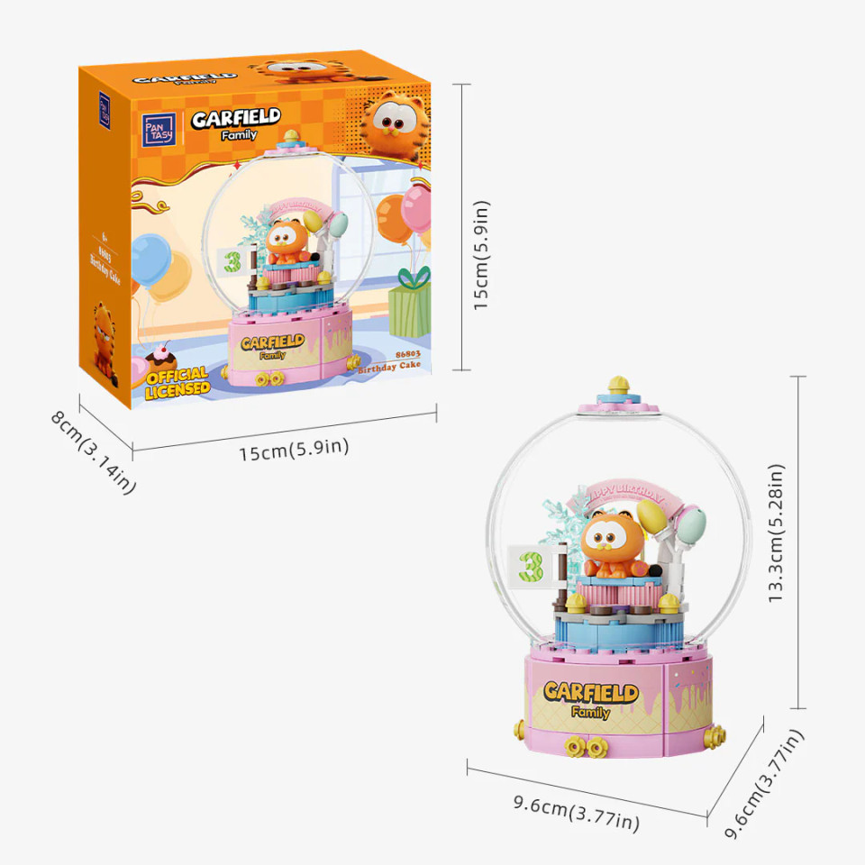 Pantasy Garfield Crystal Ball Series – Birthday Cake