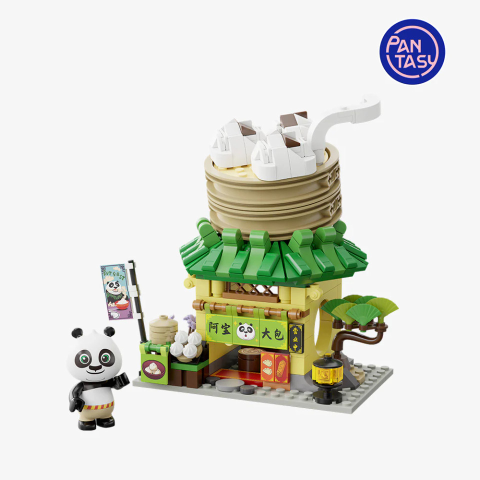 Pantasy Kung Fu Panda Mini Street View - Po's Dumpling Shop