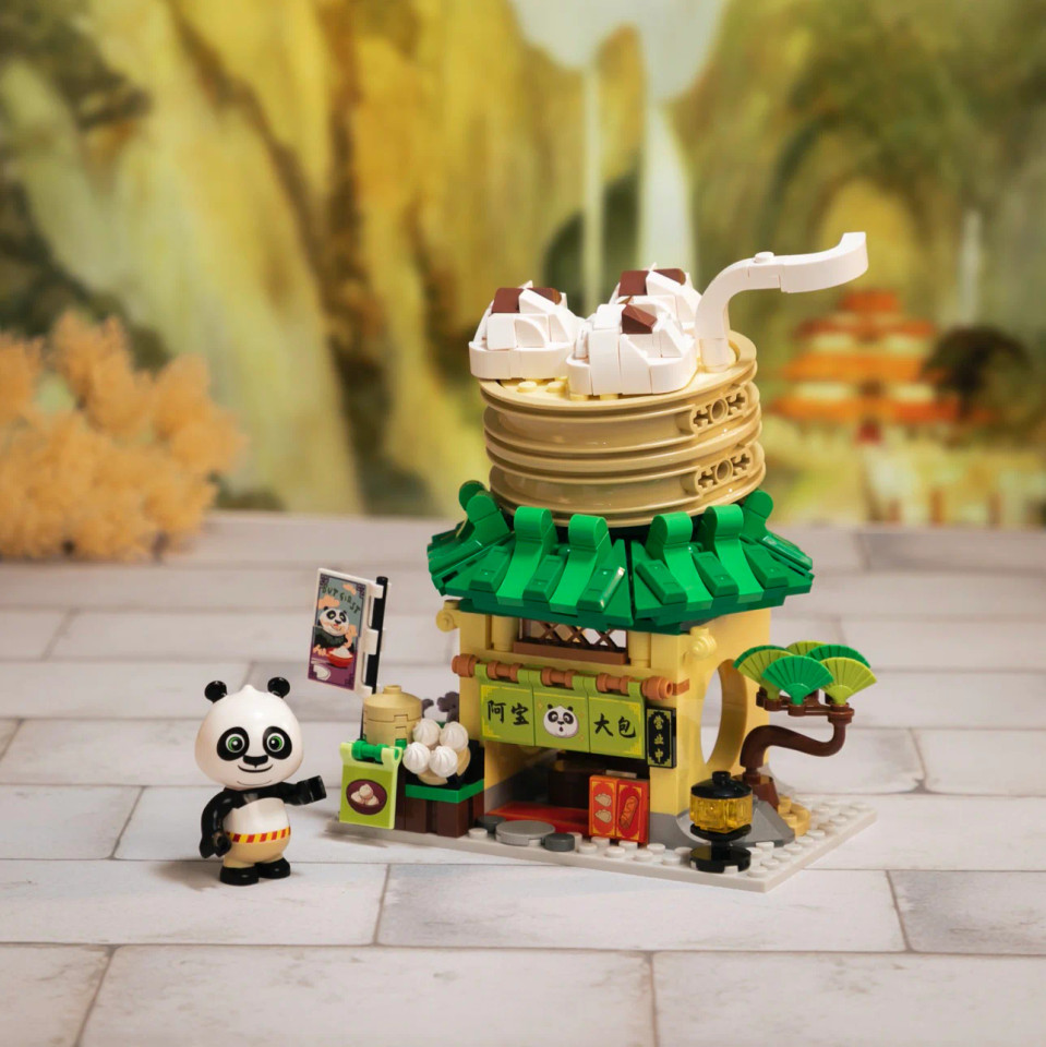 Pantasy Kung Fu Panda Mini Street View - Po's Dumpling Shop
