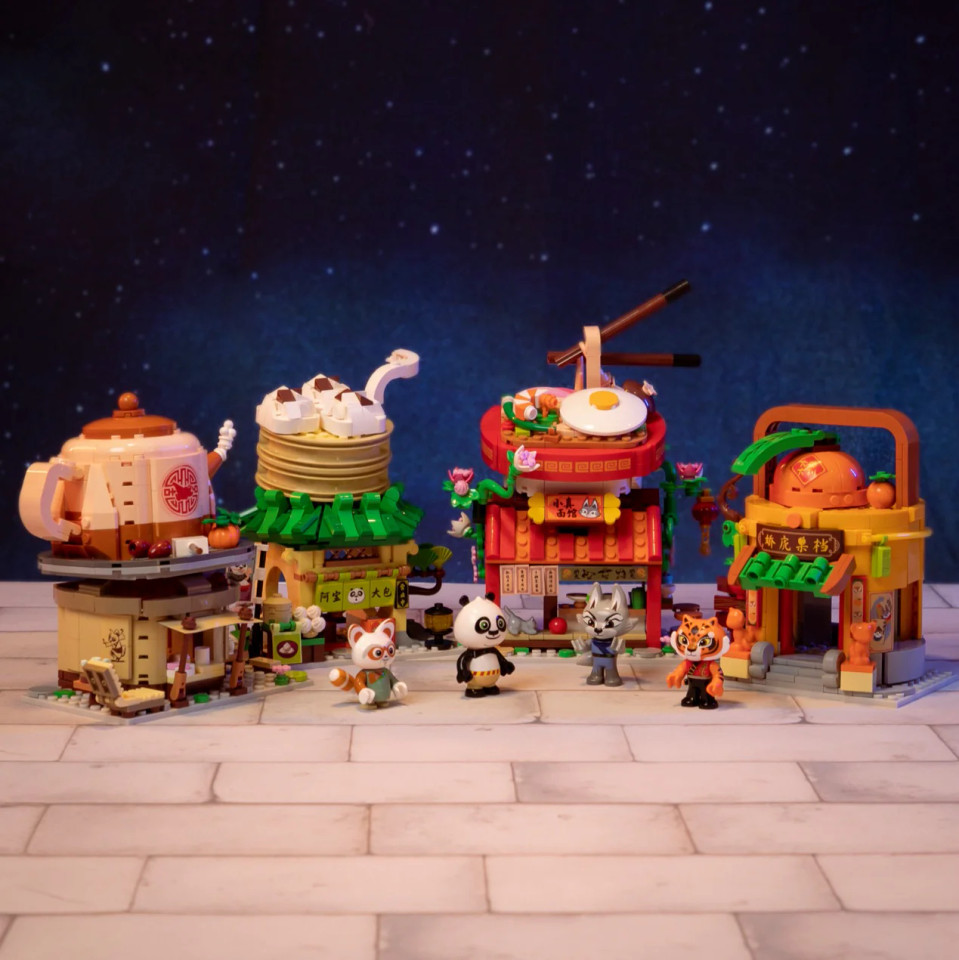 Pantasy Kung Fu Panda Mini Street View - Shifu's Tea Stall Pantasy Kung Fu Panda Mini Street View - Shifu's Tea Stall