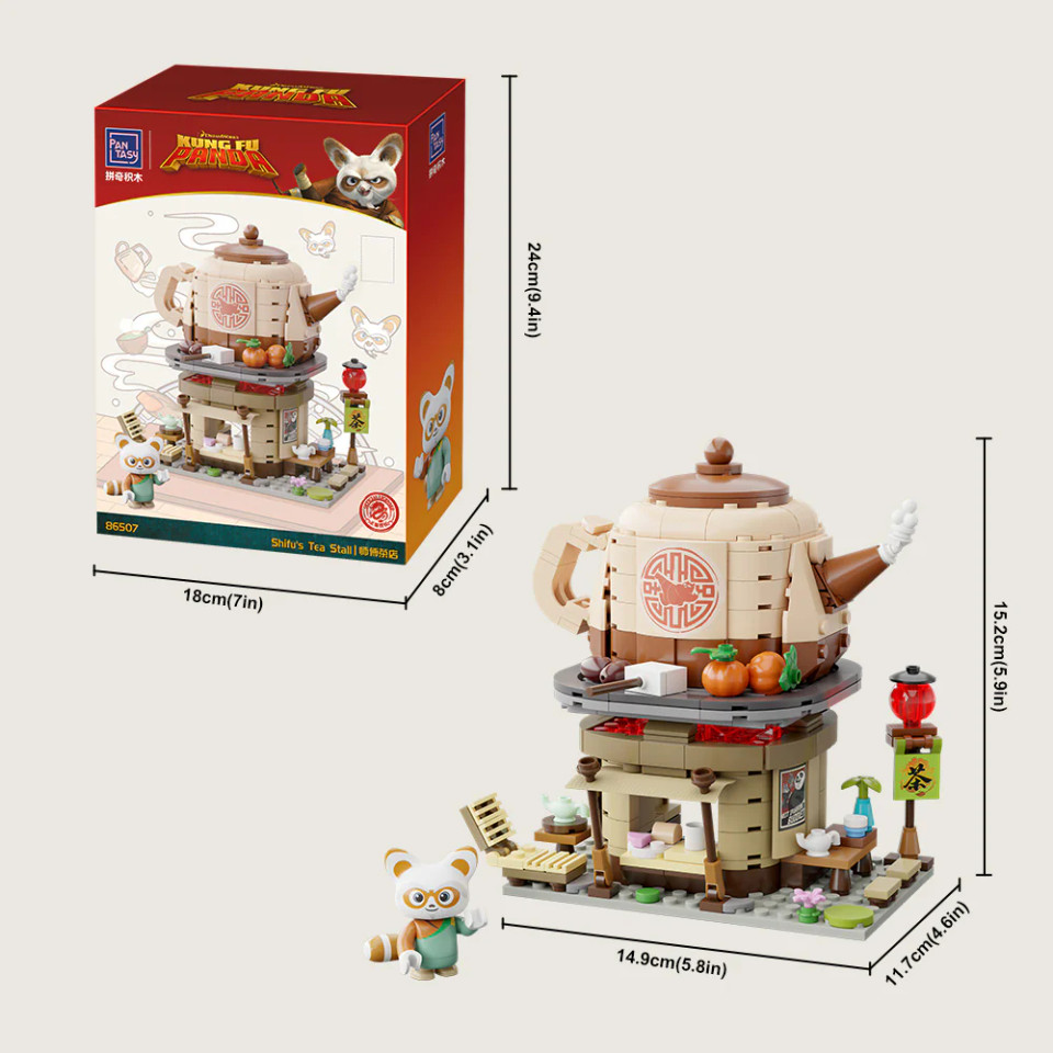 Pantasy Kung Fu Panda Mini Street View - Shifu's Tea Stall Pantasy Kung Fu Panda Mini Street View - Shifu's Tea Stall