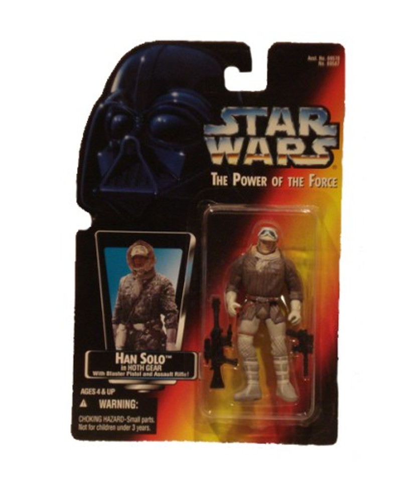 Star Wars Power Of The Force Han Solo in Hoth Gear Action Figure