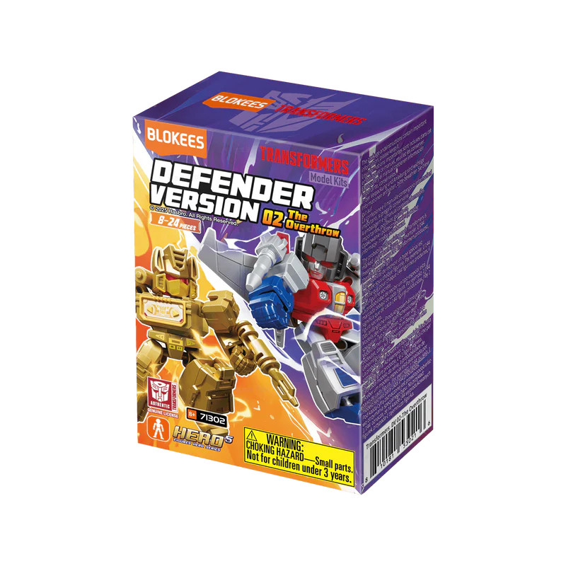 Blokees Figures | Transformers Defender Version 02 - The Overthrow