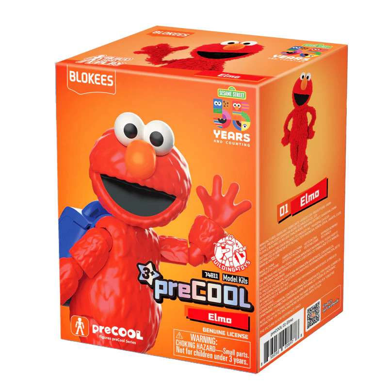 Blokees Figures | Sesame Street preCOOL Series 01 - Elmo