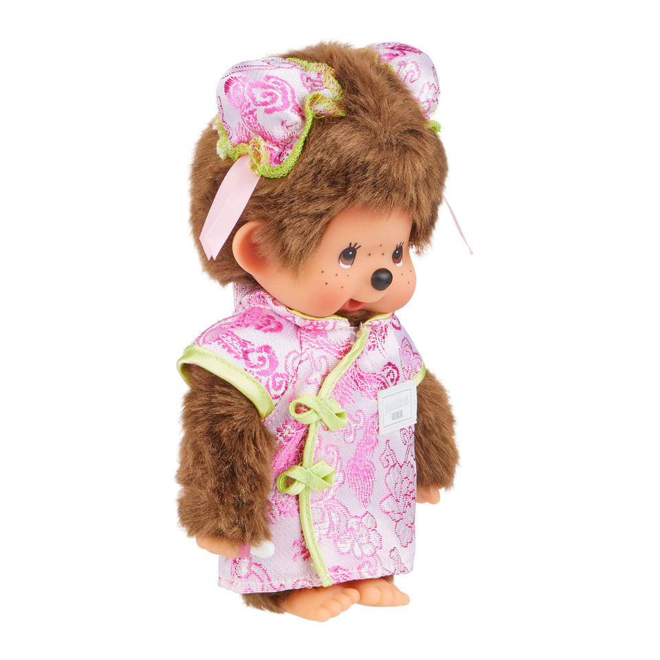 Monchhichi Girl In Traditional Chinese Dress Plush