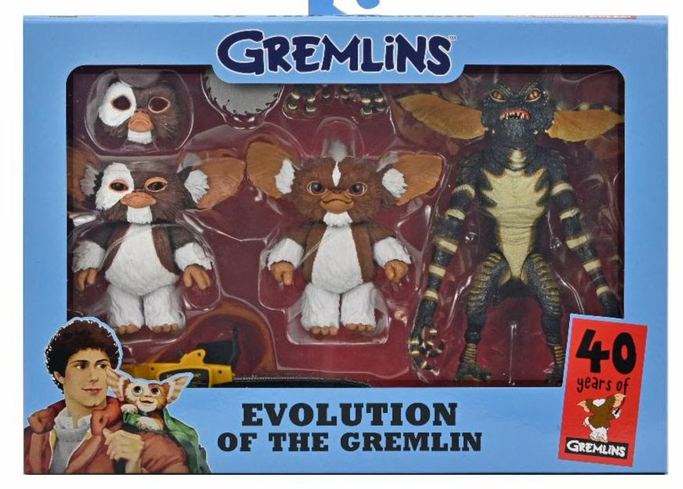 NECA Gremlins Evolution of a Gremlin 40th Anniversary 7-Inch Scale Action Figure Box Set