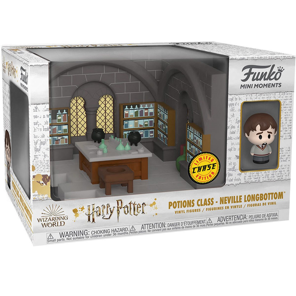 Funko Harry Potter Neville Longbottom Mini Moments CHASE Mini-Figure Diorama Playset Funko Harry Potter Neville Longbottom Mini Moments CHASE Mini-Figure Diorama Playset