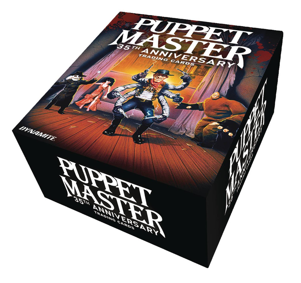 Puppet Master 35th Anniversary Collector's Trading Card Set - Display Box