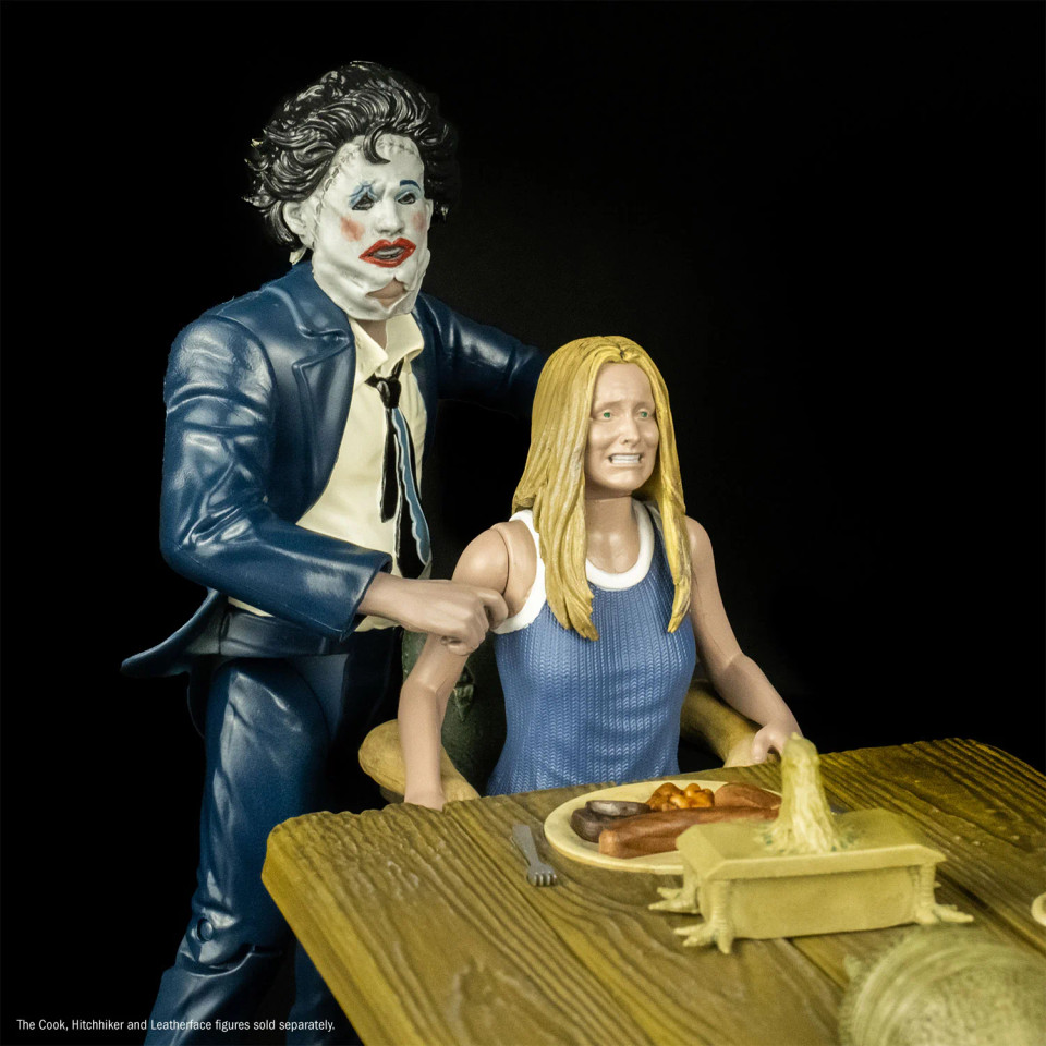 Trick or Treat Studios The Texas Chainsaw Massacre (1974) â€“ Dinner Scene Playset