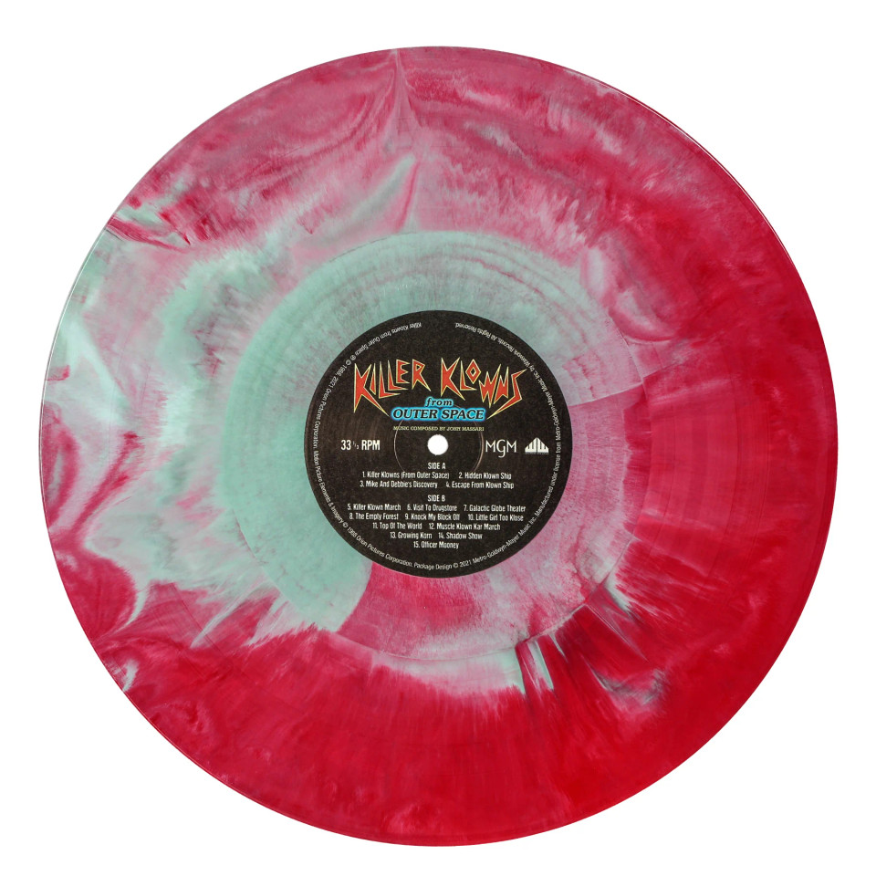 Waxwork Records Killer Klowns from Outer Space Original Soundtrack Vinyl LP