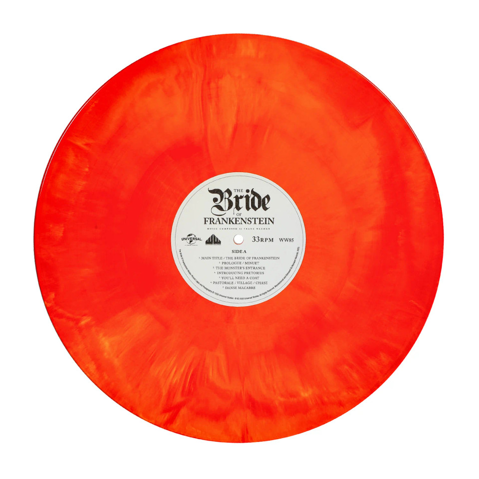 Waxwork Records The Bride of Frankenstein Original Soundtrack Vinyl LP