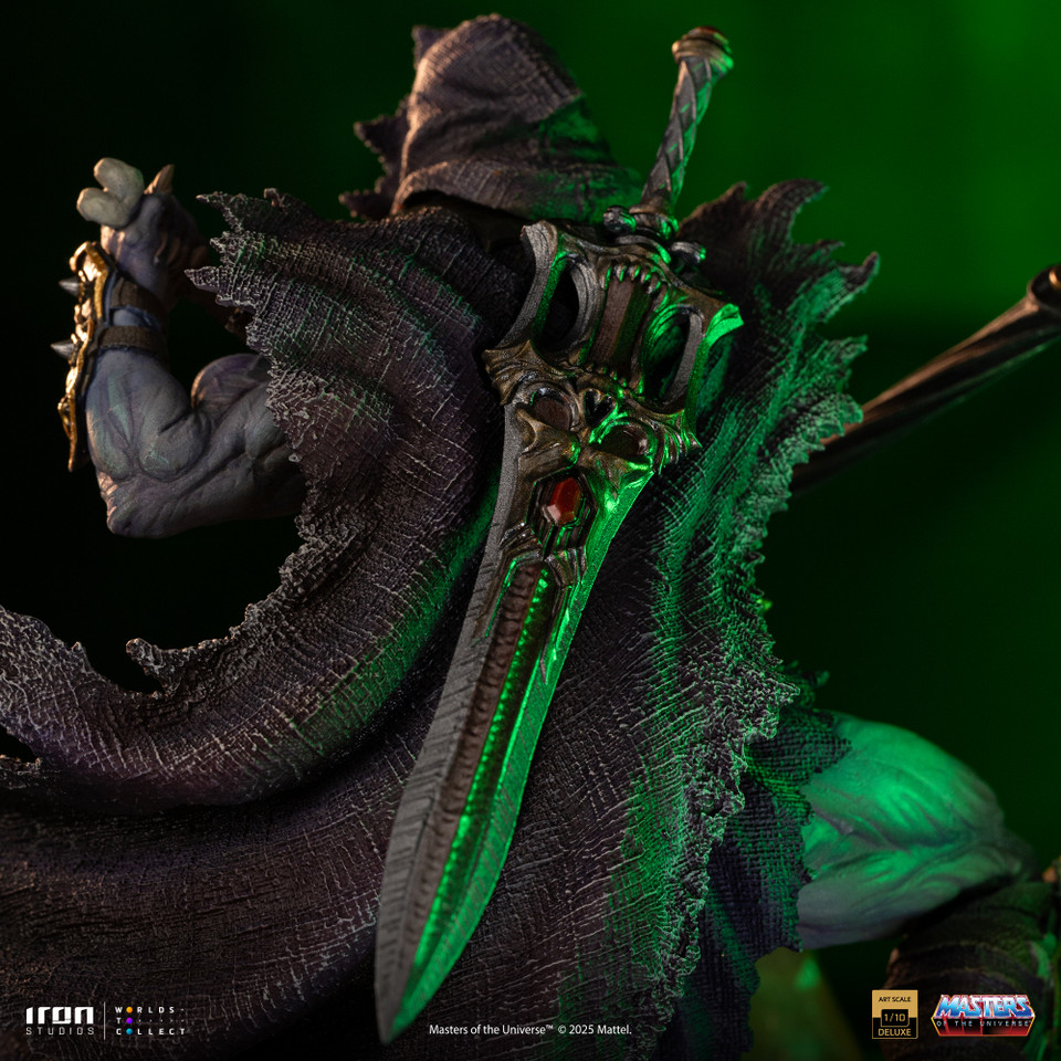 Iron Studios Masters Of The Universe Skeletor Unleashed Art 1/10 Scale Statue Iron Studios Masters Of The Universe Skeletor Unleashed Art 1/10 Scale Statue