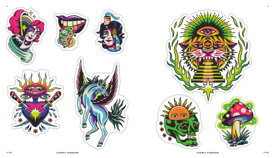 The Tattoo Sticker Book The Tattoo Sticker Book