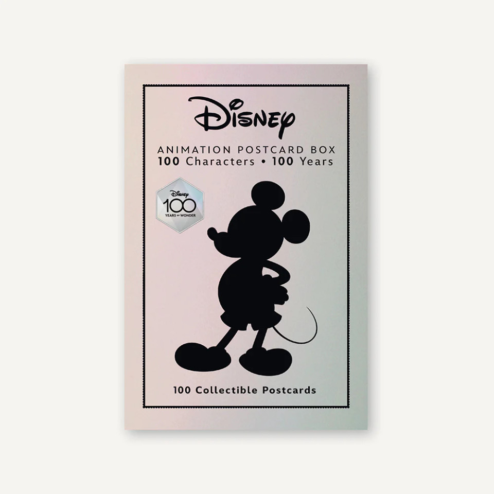Disney Animation Postcard Box – 100 Collectible Postcards