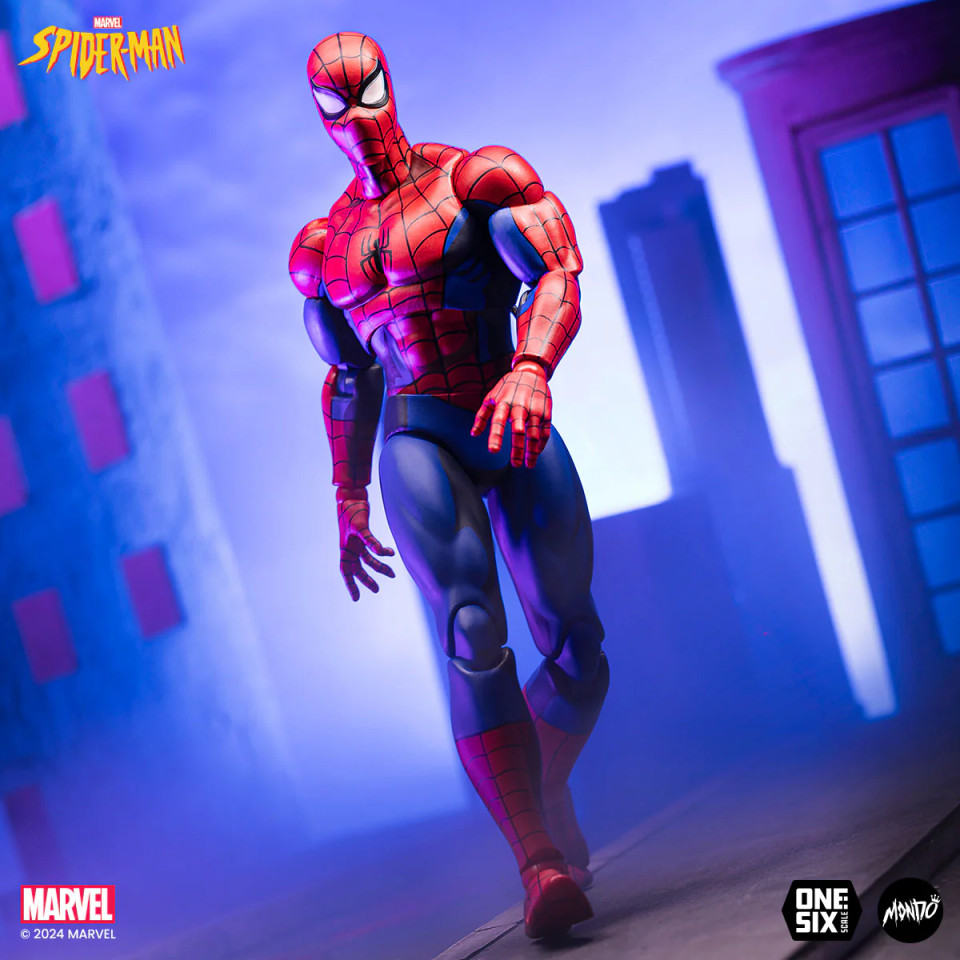 Mondo Spider-Man: The Animated Series – Spider-Man 1/6 Scale Figure