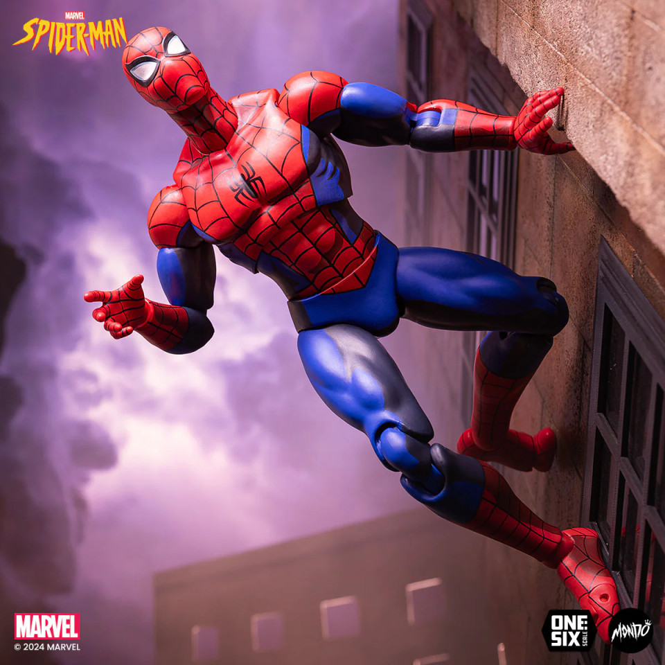 Mondo Spider-Man: The Animated Series – Spider-Man 1/6 Scale Figure