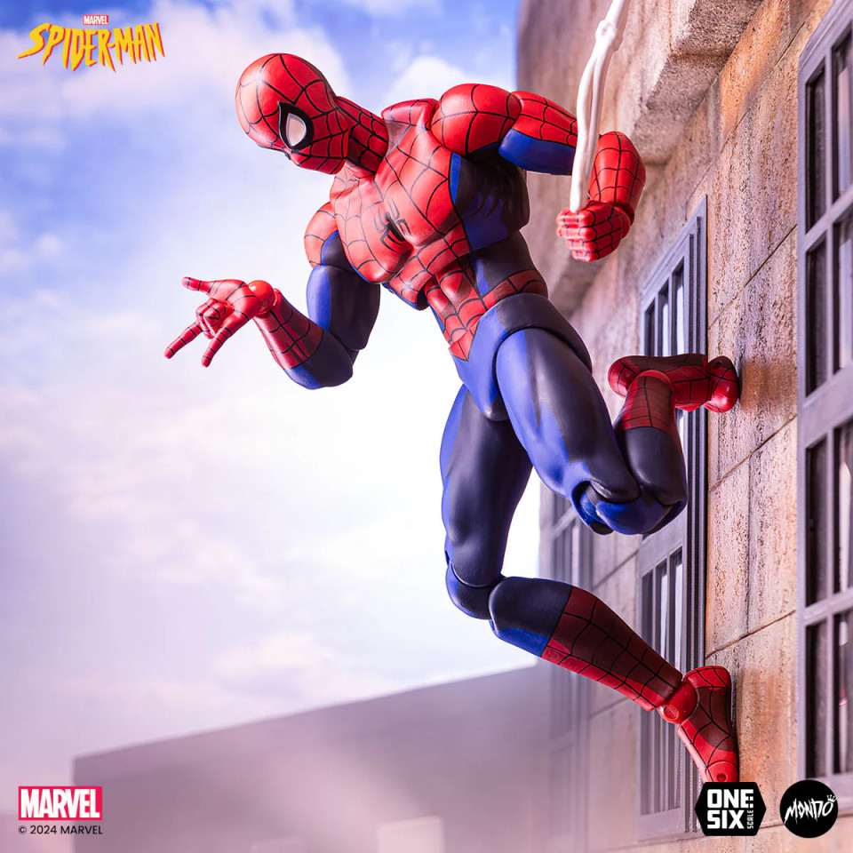 Mondo Spider-Man: The Animated Series – Spider-Man 1/6 Scale Figure
