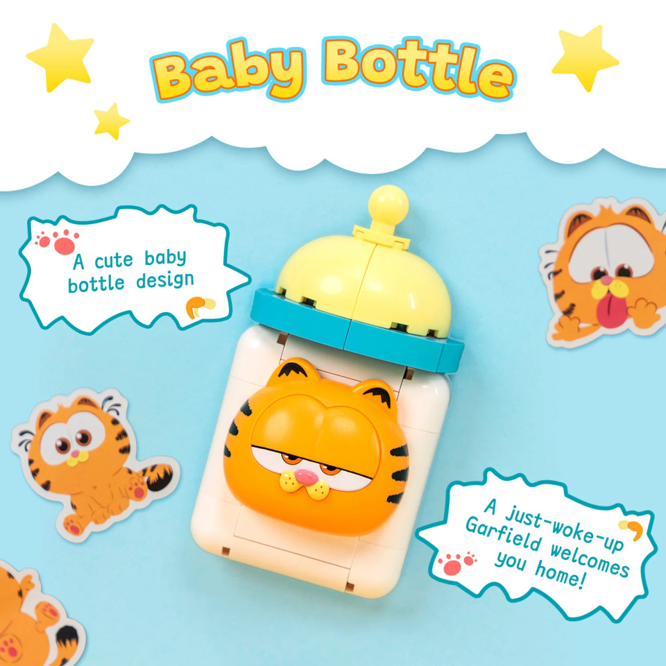 Pantasy Garfield Fridge Magnet Series – Baby Bottle