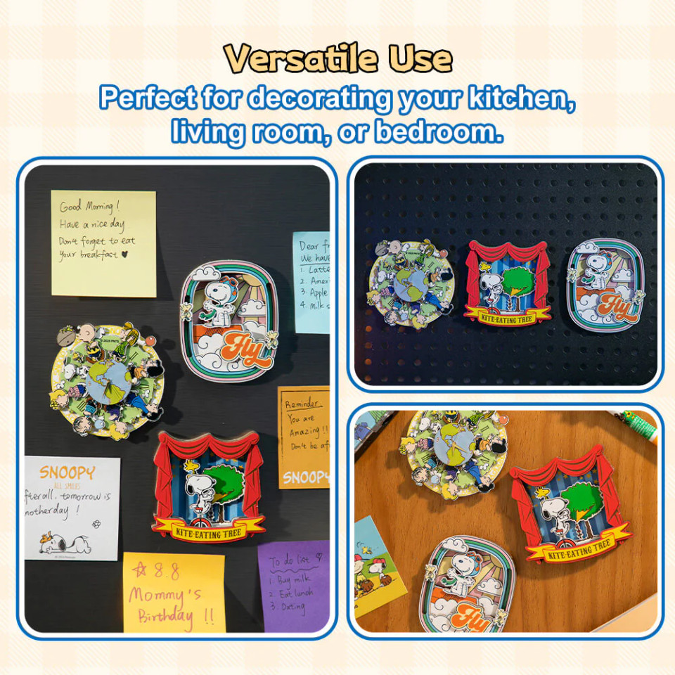 Snoopy – Around the World Interactive Magnet