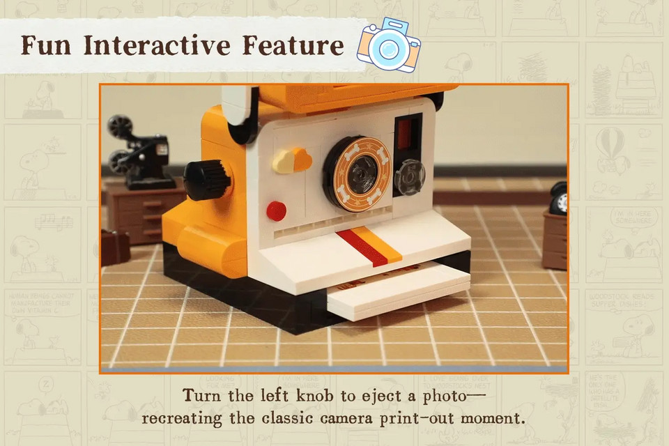 Pantasy Peanuts Snoopy Retro Times Series Camera