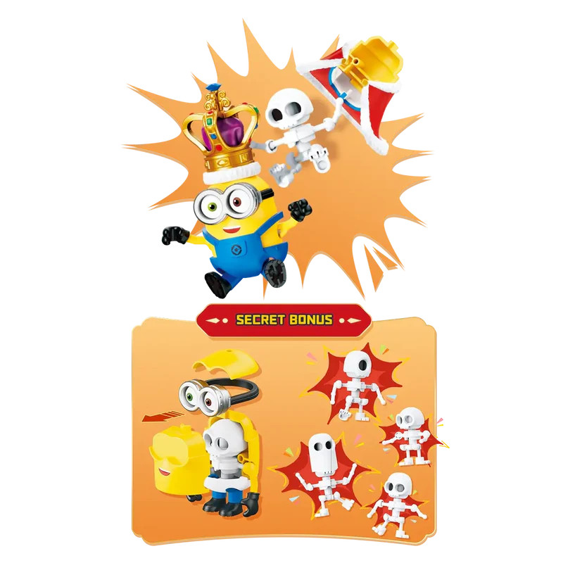 Blokees Minions Mokoo Figures – Series 01 N-Disguise (Case of 6)