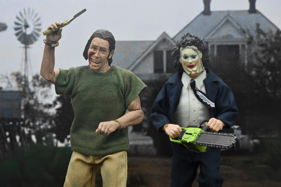 NECA The Texas Chainsaw Massacre 50th Anniversary Leatherface Pretty Woman 8-Inch Clothed Action Figure