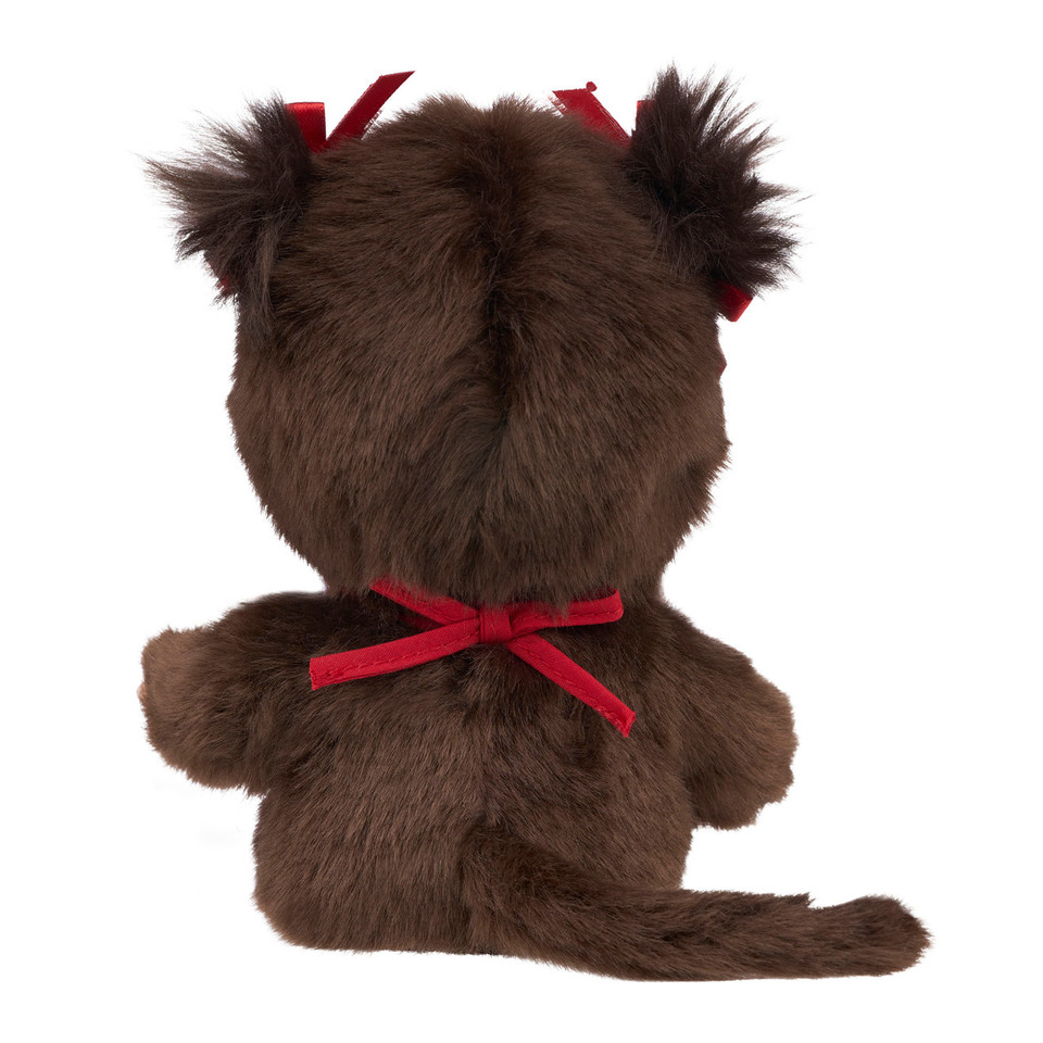 Sekiguchi Monchhichi Sitting & Reading Girl Plush Doll