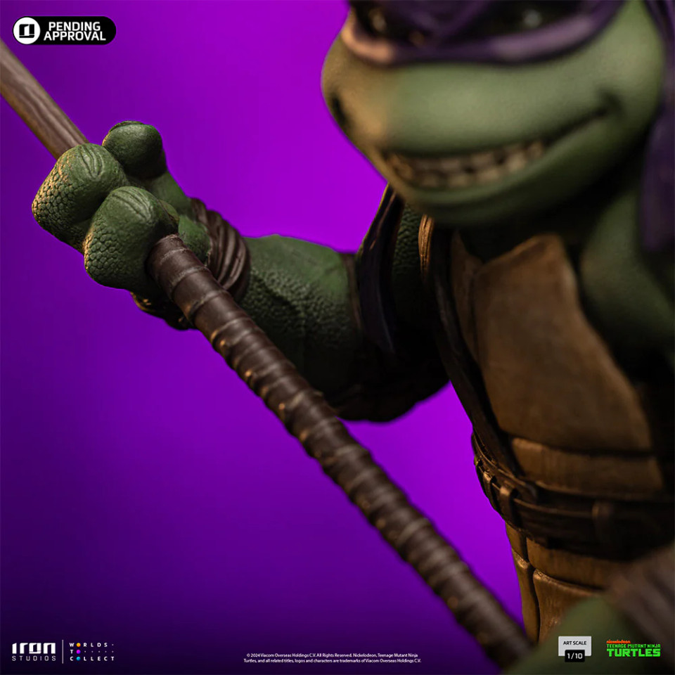 Iron Studios Teenage Mutant Ninja Turtles (1990) Donatello 1:10 Art Scale Limited Edition Statue