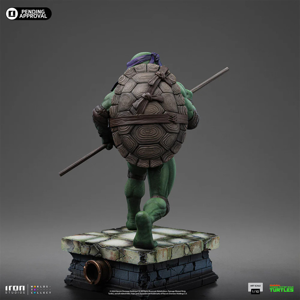 Iron Studios Teenage Mutant Ninja Turtles (1990) Donatello 1:10 Art Scale Limited Edition Statue