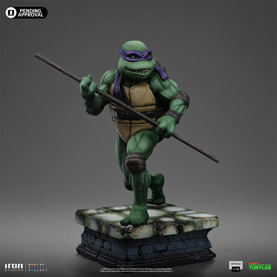 Iron Studios Teenage Mutant Ninja Turtles (1990) Donatello 1:10 Art Scale Limited Edition Statue