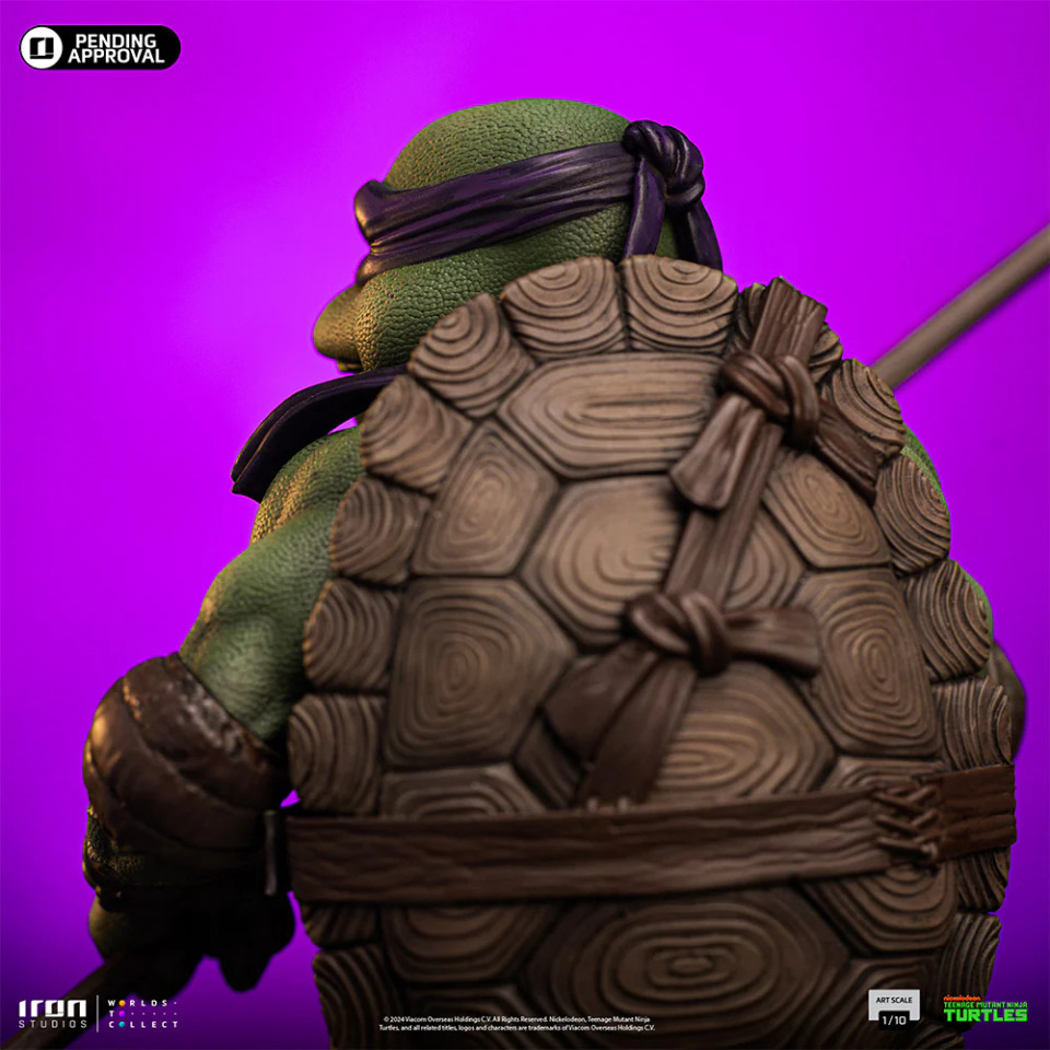 Iron Studios Teenage Mutant Ninja Turtles (1990) Donatello 1:10 Art Scale Limited Edition Statue