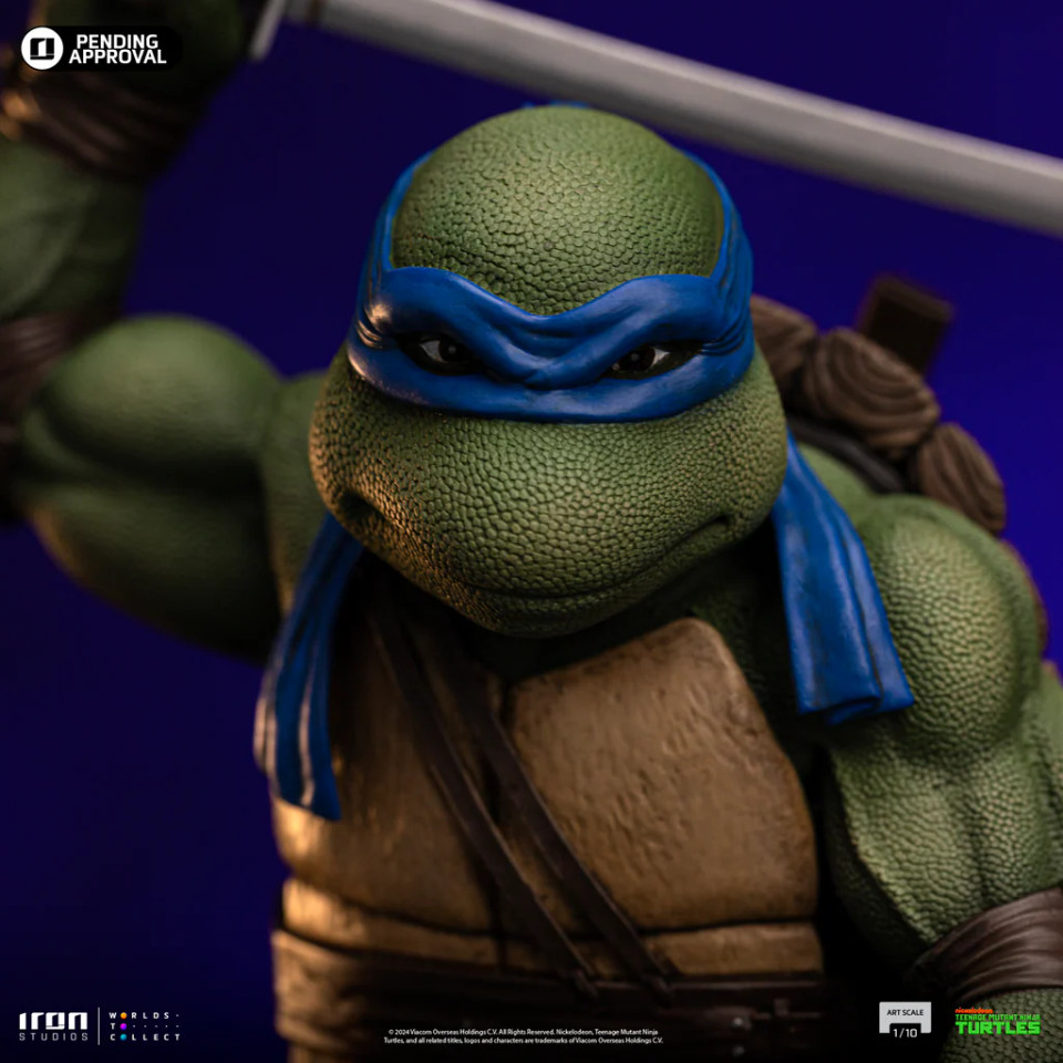 Iron Studios Teenage Mutant Ninja Turtles (1990) Leonardo 1:10 Art Scale Limited Edition Statue
