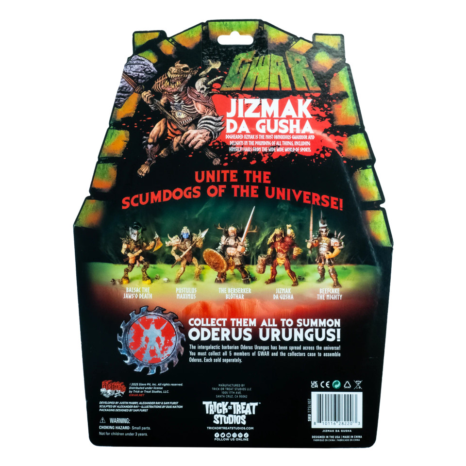 Trick Or Treat Studios GWAR Berserker Bundle (5 Figures + Spew Tank and Bonus Poster) Trick Or Treat Studios GWAR Berserker Bundle (5 Figures + Spew Tank and Bonus Poster)