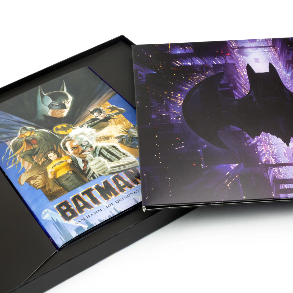 MONDO Batman: The Original Motion Picture Score Vinyl LP & Graphic Novel Box Set