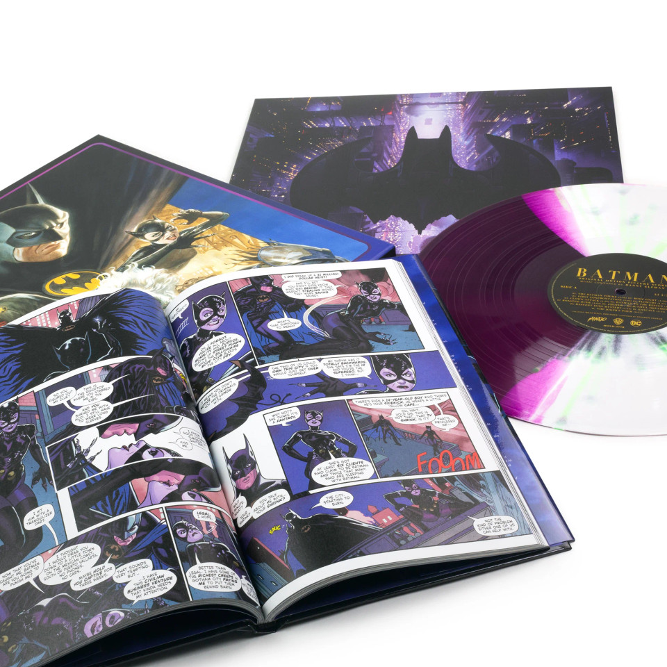 MONDO Batman: The Original Motion Picture Score Vinyl LP & Graphic Novel Box Set MONDO Batman: The Original Motion Picture Score Vinyl LP & Graphic Novel Box Set