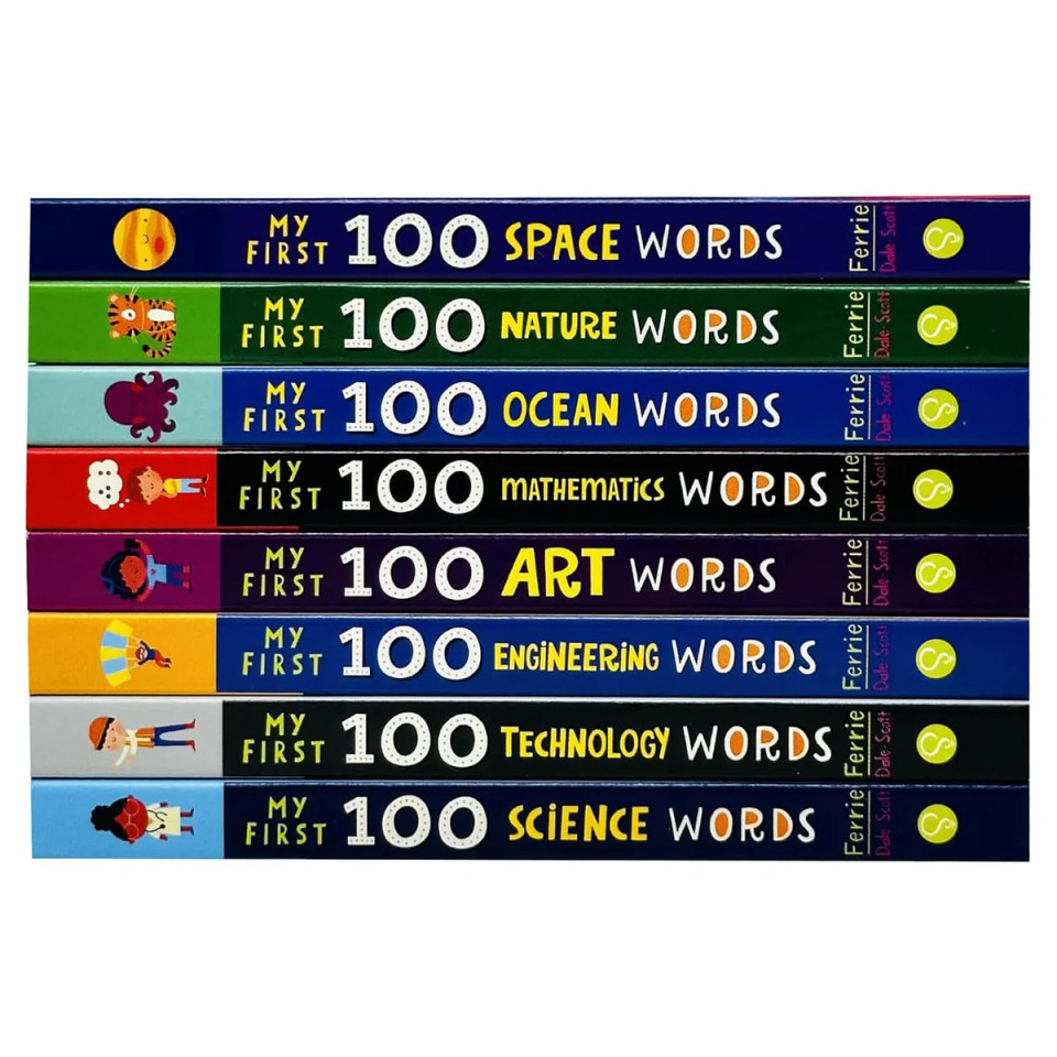 My First S.T.E.A.M.+ Words Library 8-Book Collection Boxed Set My First S.T.E.A.M.+ Words Library 8-Book Collection Boxed Set