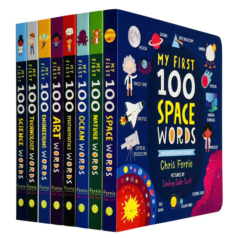 My First S.T.E.A.M.+ Words Library 8-Book Collection Boxed Set My First S.T.E.A.M.+ Words Library 8-Book Collection Boxed Set