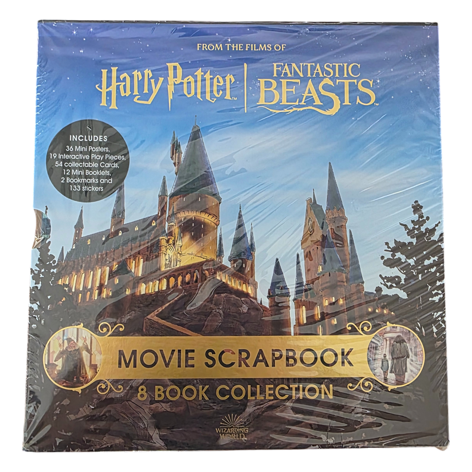 Harry Potter / Fantastic Beasts Movie Scrapbook 8-Book Collection Harry Potter / Fantastic Beasts Movie Scrapbook 8-Book Collection