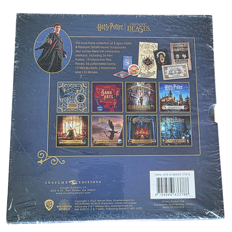 Harry Potter / Fantastic Beasts Movie Scrapbook 8-Book Collection Harry Potter / Fantastic Beasts Movie Scrapbook 8-Book Collection