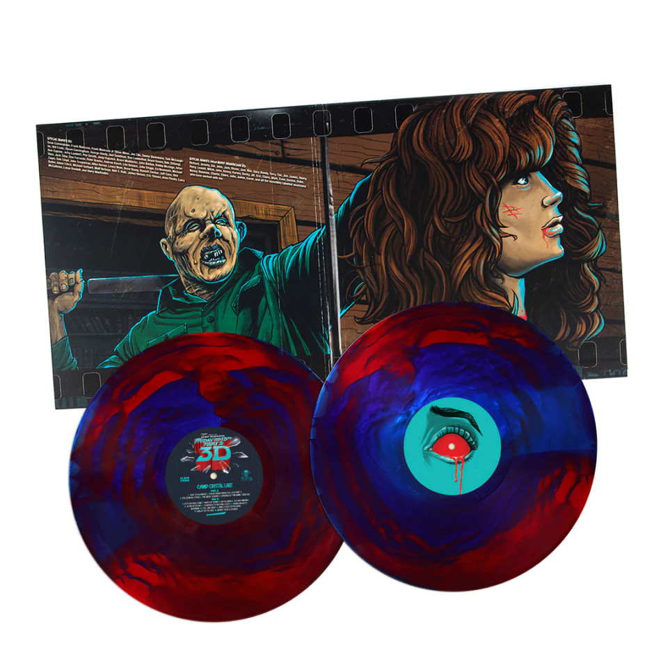 Waxwork Records Friday the 13th Part 3 Original Soundtrack Vinyl LP